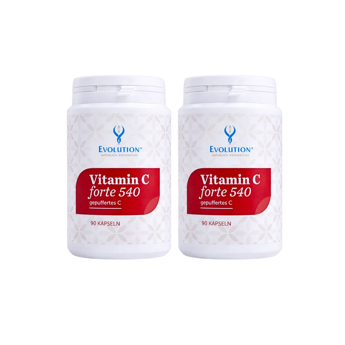 Vitamin C forte 540, gepuffertes C, Vorteilsset, 2 x 90 Kapseln