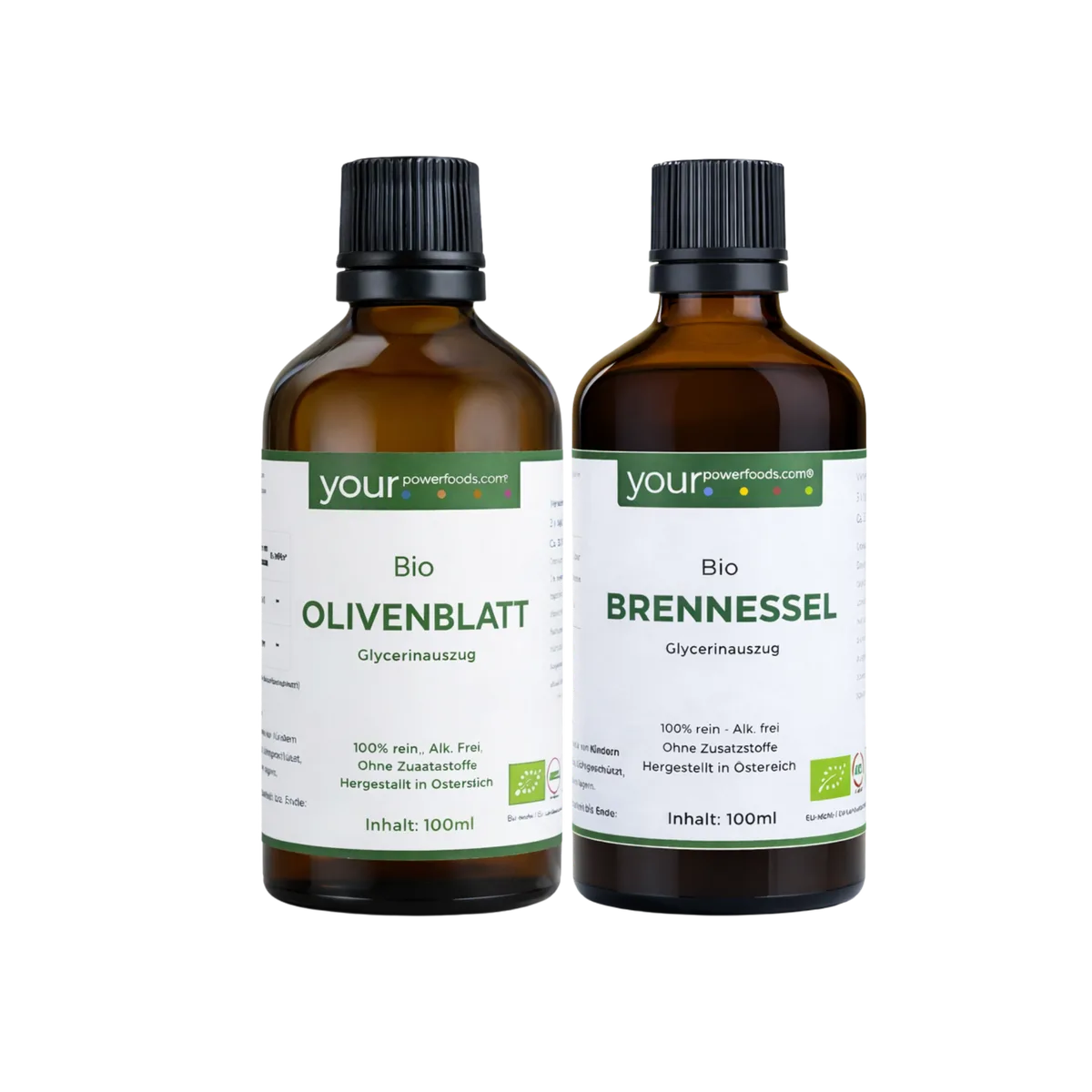 Abwehrkraft Bundle – Olivenblatt &amp; Brennnessel