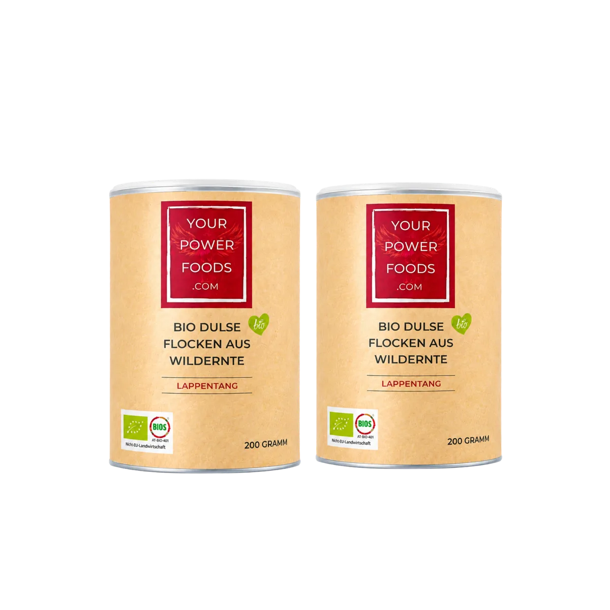 Bio Dulse Flocken aus Wildernte, 200g, 2er Set