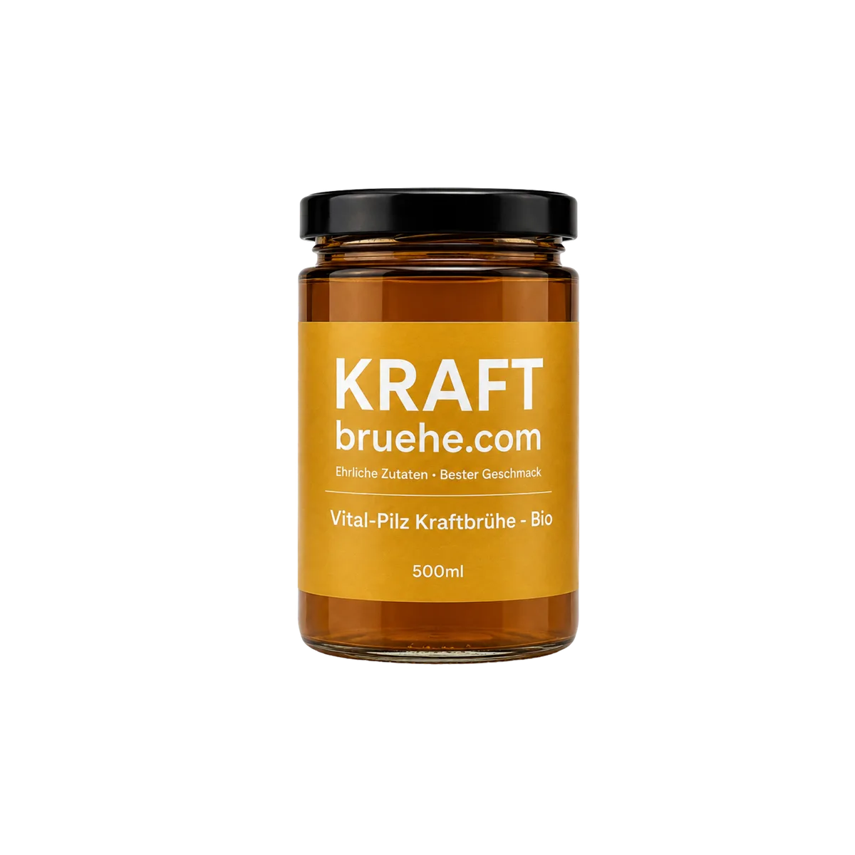 Vital Pilz Kraftbrühe – mit Shiitake, vegan, glutenfrei, Bio – 12 × 500 ml