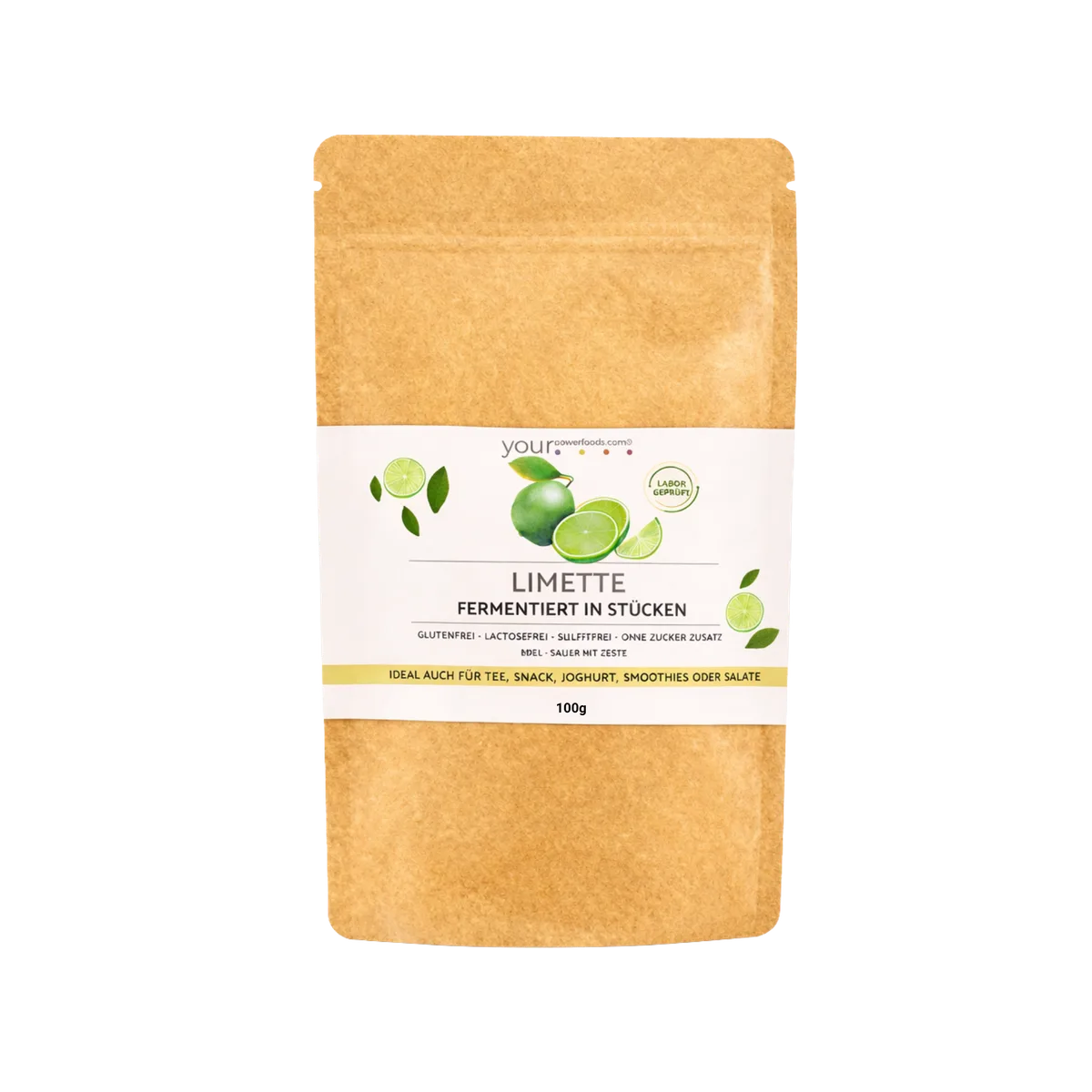 Limette fermentiert, 100g, Premium Qualität