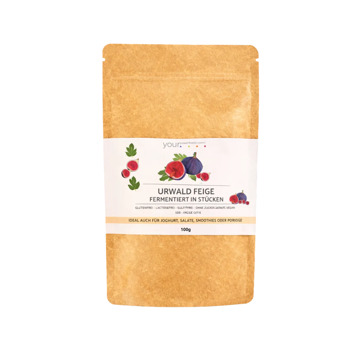 Urwaldfeige fermentiert, 100g, Premium Qualität